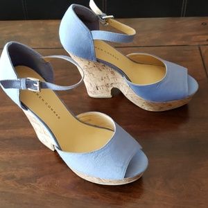 NWOT Lauren Conrad Wedges